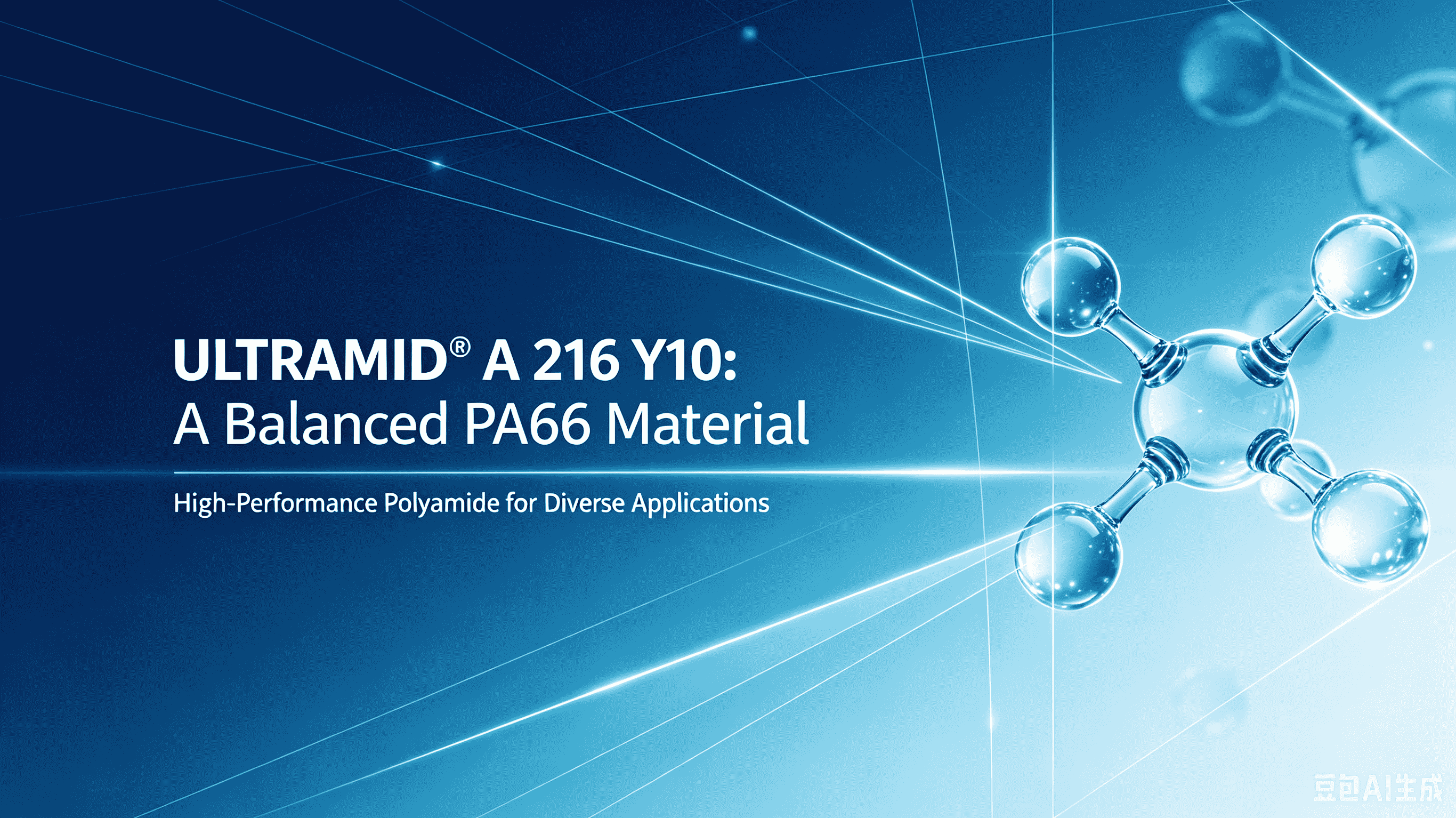 ULTRAMID® A 216 Y10: A Molybdenum Disulfide Modified PA66 Grade for Balanced Performance